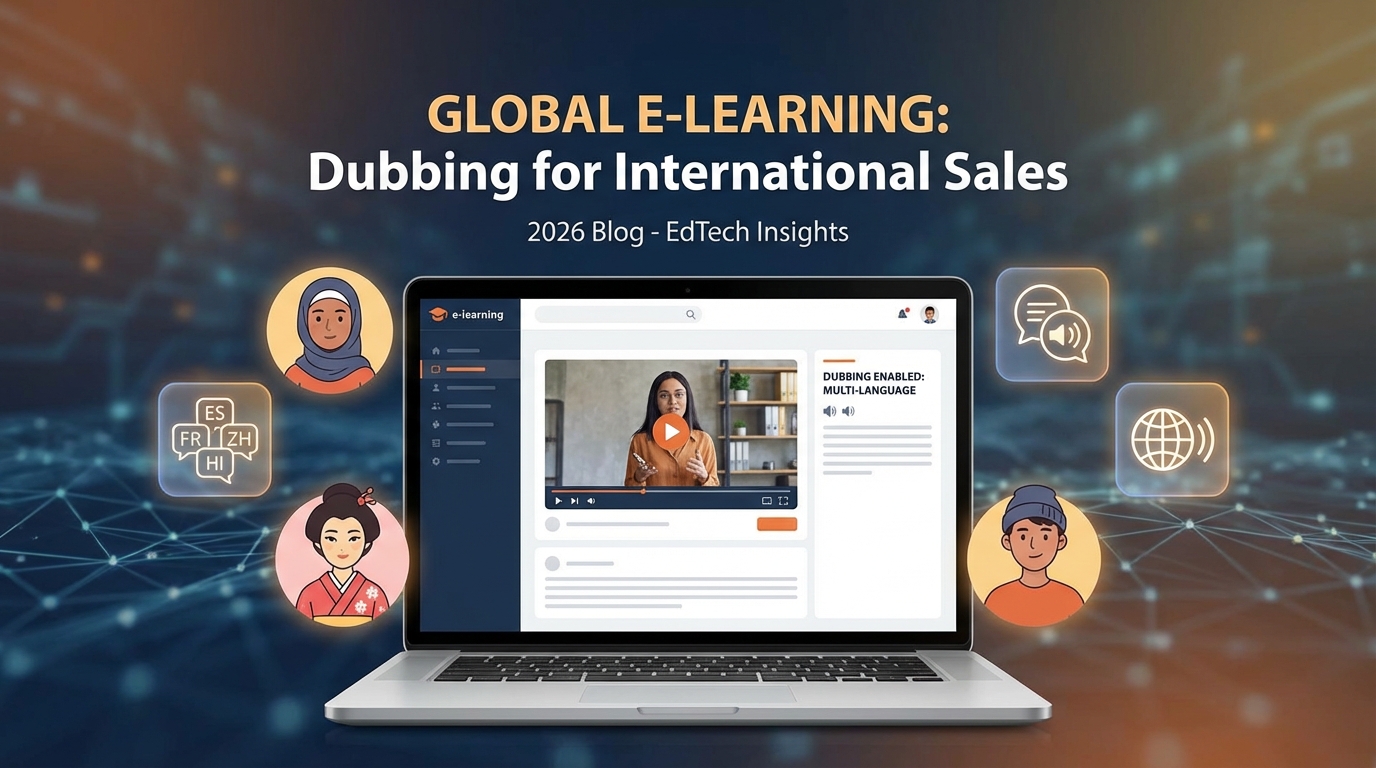 How to Dub Online Courses for Global Sales: Complete Guide